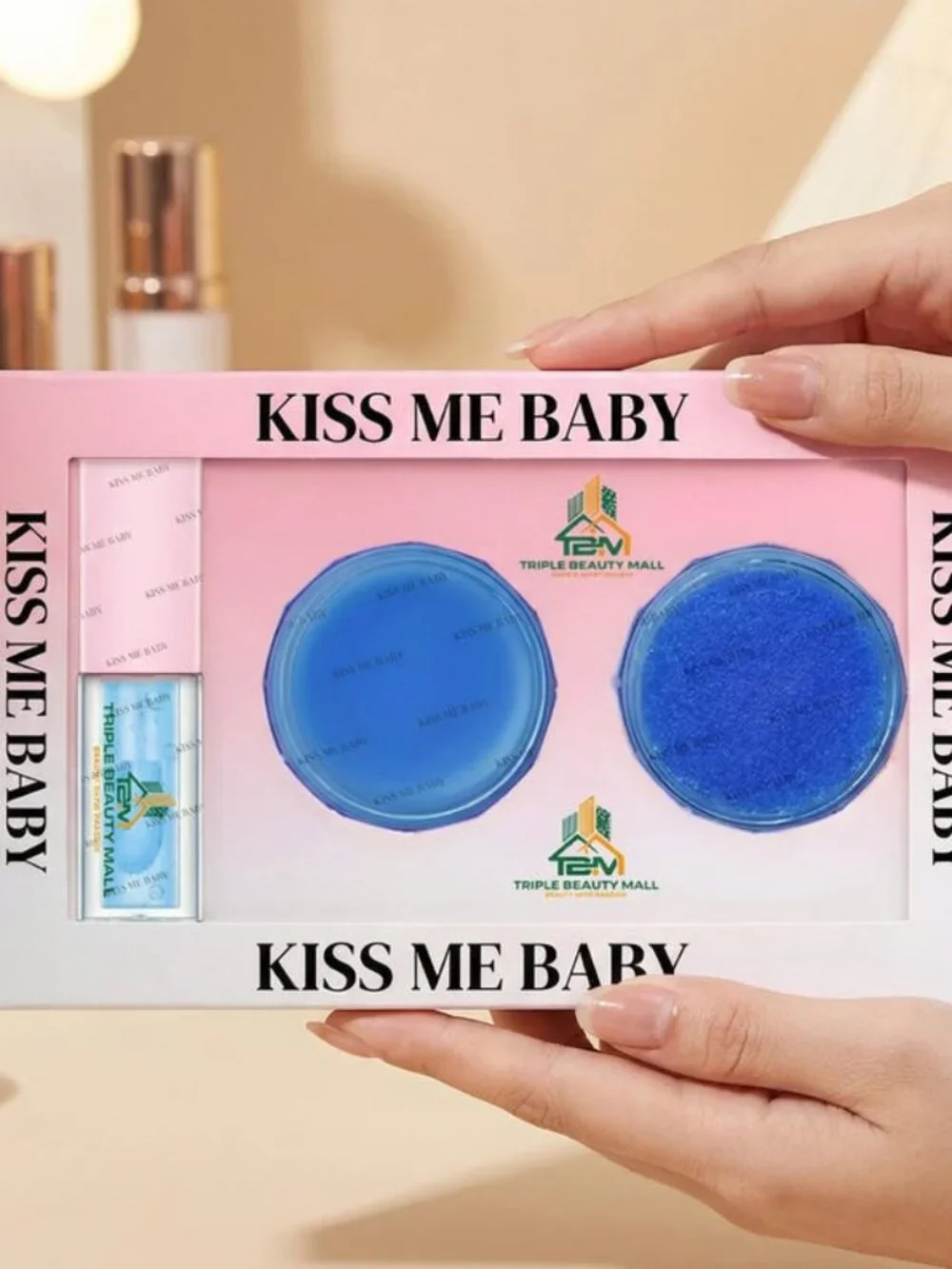 Blueberry 3-in-1 Lip Mask, Balm & Oil Gift Set